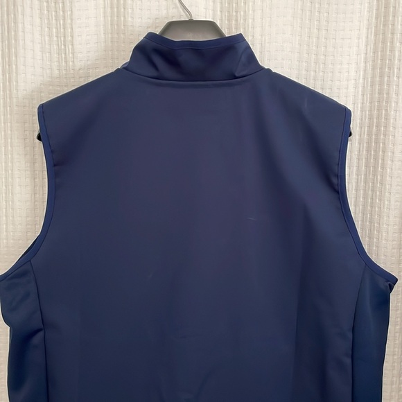 Adidas Georgia Tech GT men’s Size XL‎ navy blue zip up vest. - Picture 5 of 11